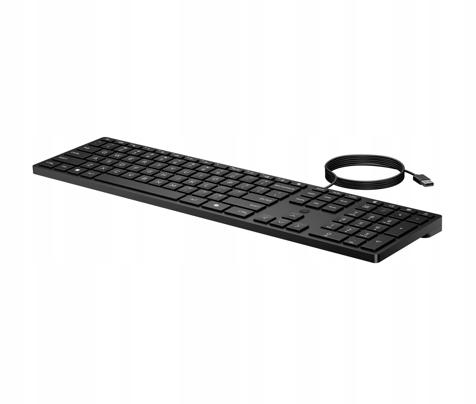 Wymiary i waga klawiatury HP 320K