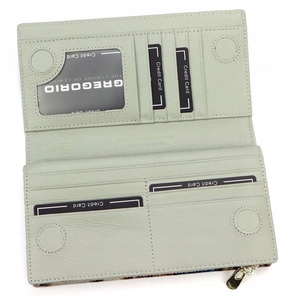 Praktyczne detale: 10 miejsc na karty i kieszeń na monety