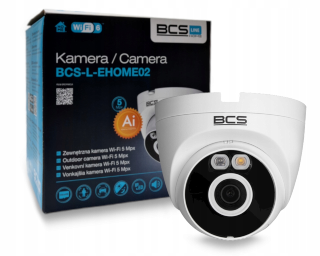 Kamera BCS LINE BCS-L-EHOME02 – Nowoczesne rozwiązanie do monitoringu