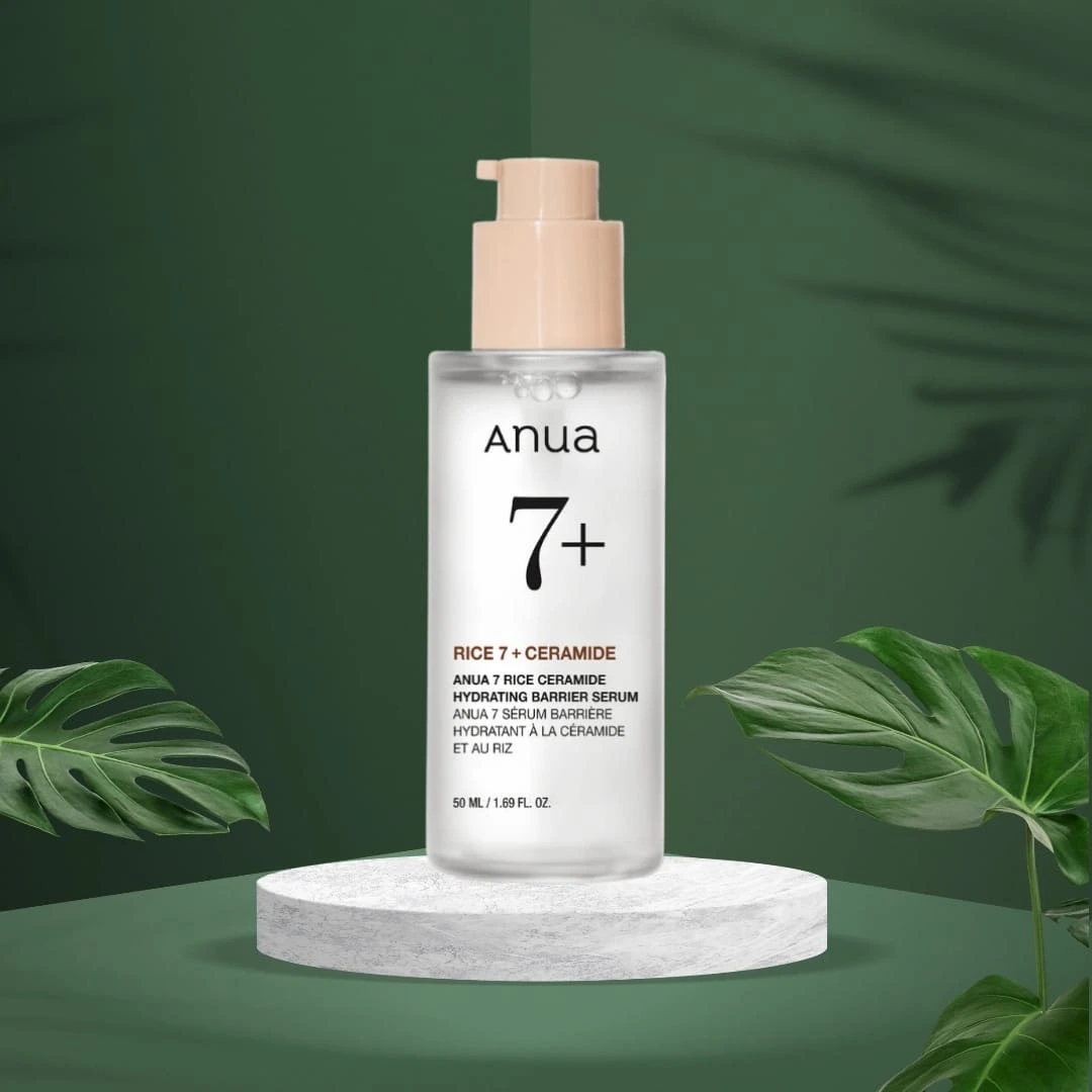 Kluczowe składniki: Ekstrakt z ryżu, niacynamid i pantenol