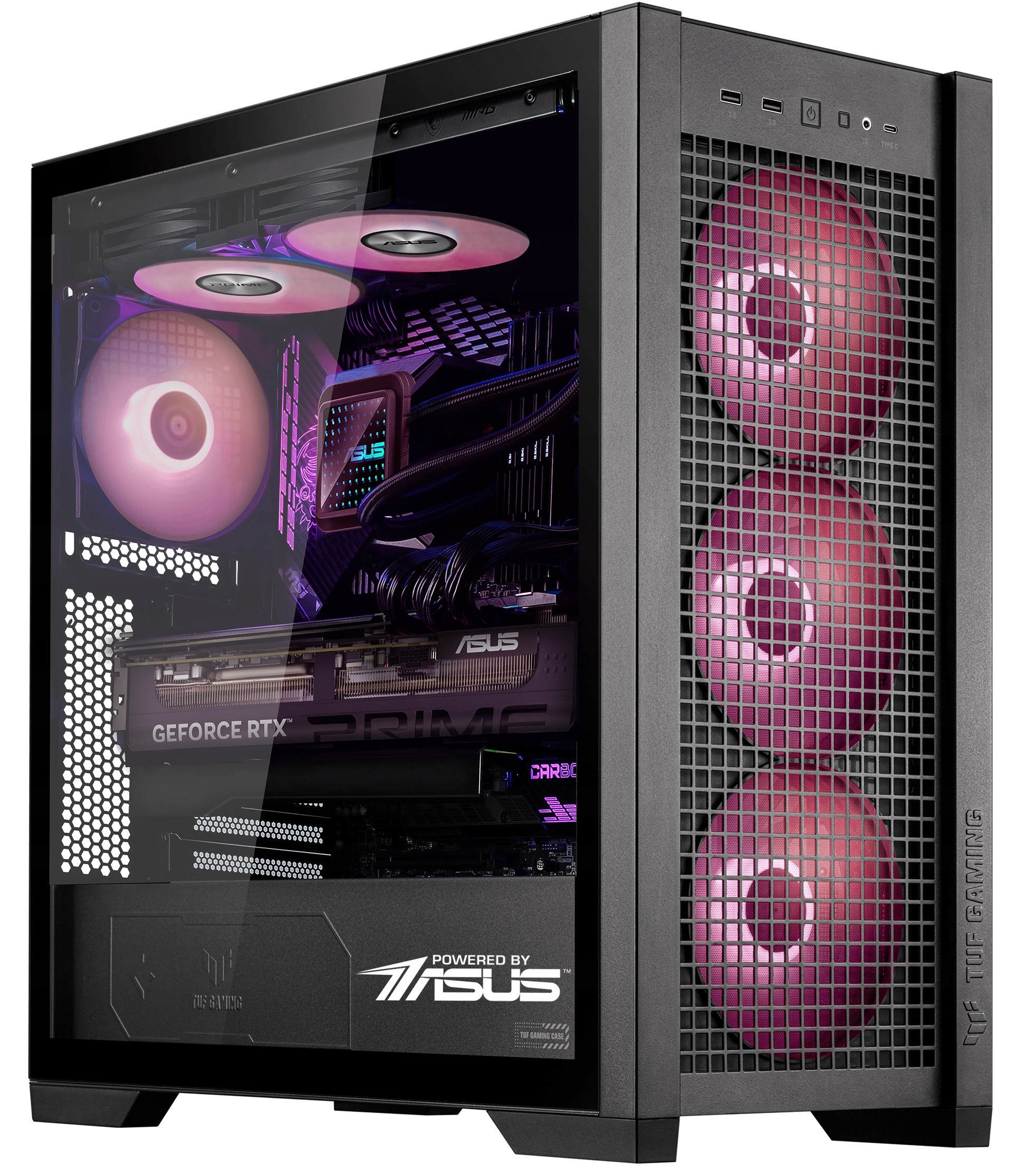 Obudowa Asus TUF Gaming GT302 TG – Estetyka i funkcjonalność