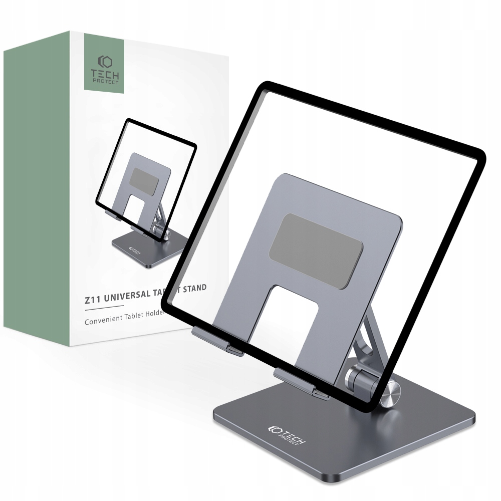 Podstawka uniwersalna na tablet do 13'' - szara od Tech-Protect