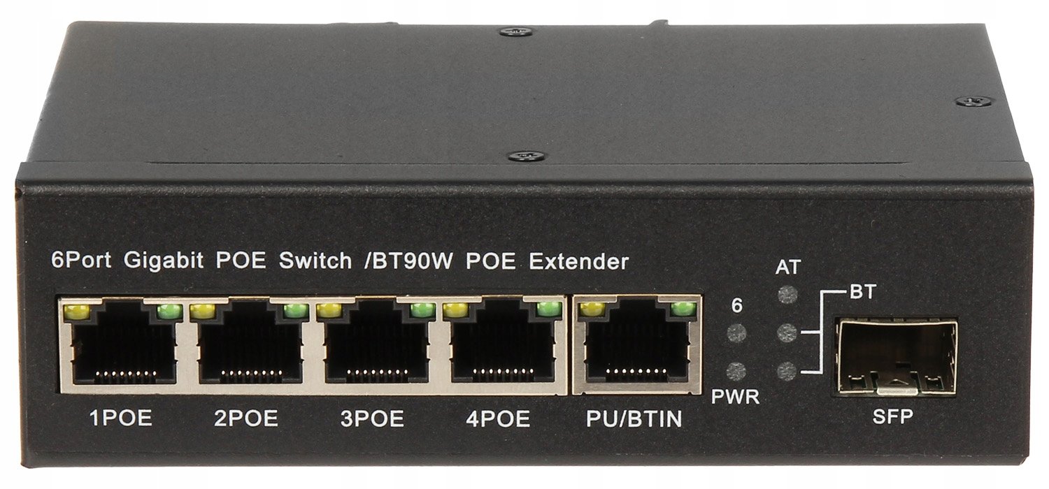 Zasilanie PoE zgodne z IEEE 802.3af/at/bt