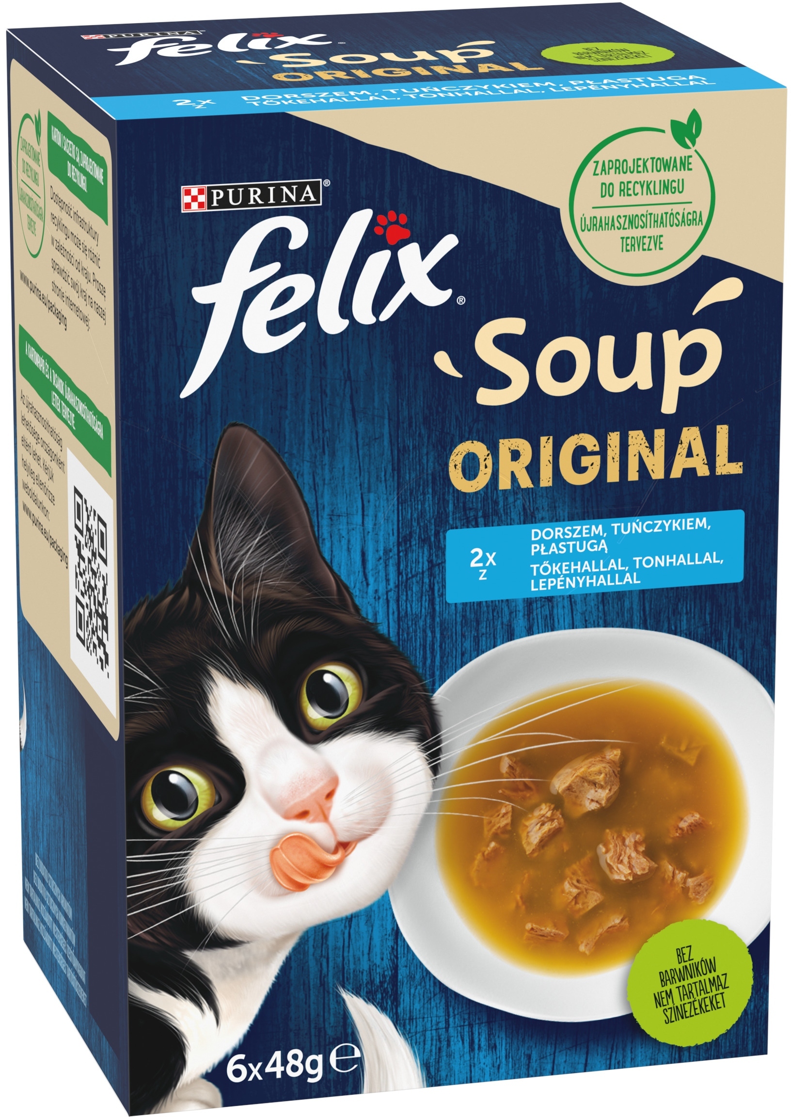 Felix Soup Original Rybne smaki – Pyszne zupy dla Twojego kota