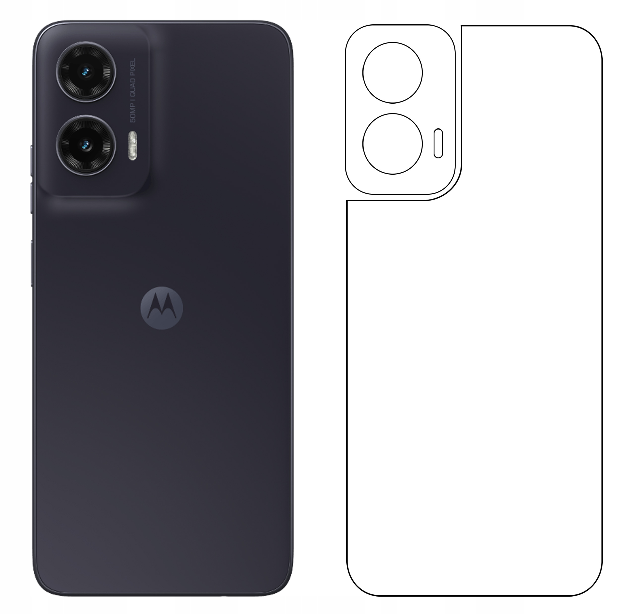 Folia hydrożelowa na tył do Motorola Moto G35 5G – Nowoczesna ochrona Twojego telefonu
