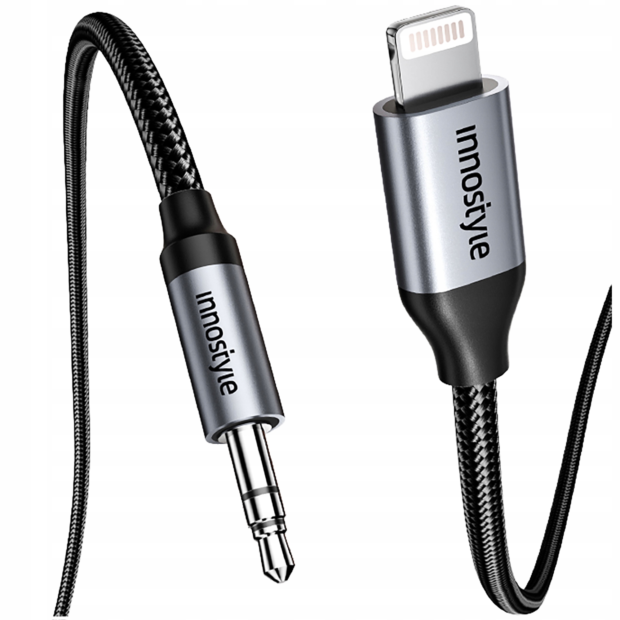 AUX do iPhone – Przejściówka adapter Lightning Mini Jack 1M