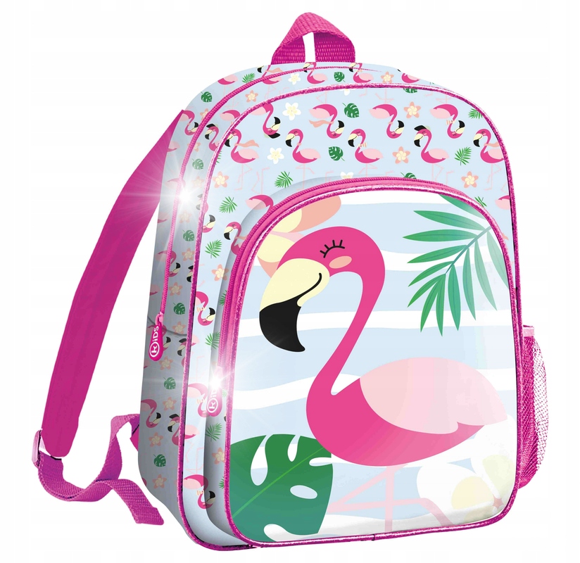 Plecak dwukomorowy Flaming KL10140 – Idealny towarzysz dla Twojego dziecka