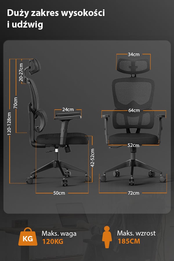 Krzesło biurowe Veno