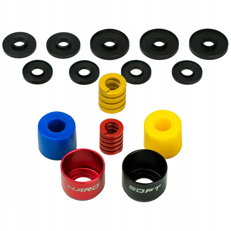 Kombinacje sprężyn i elastomerów dla idealnego odczucia