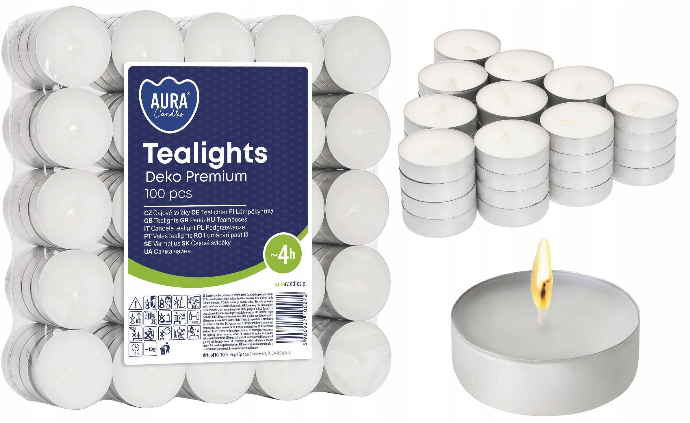 Bezzapachowe podgrzewacze tealight – Stwórz przytulną atmosferę