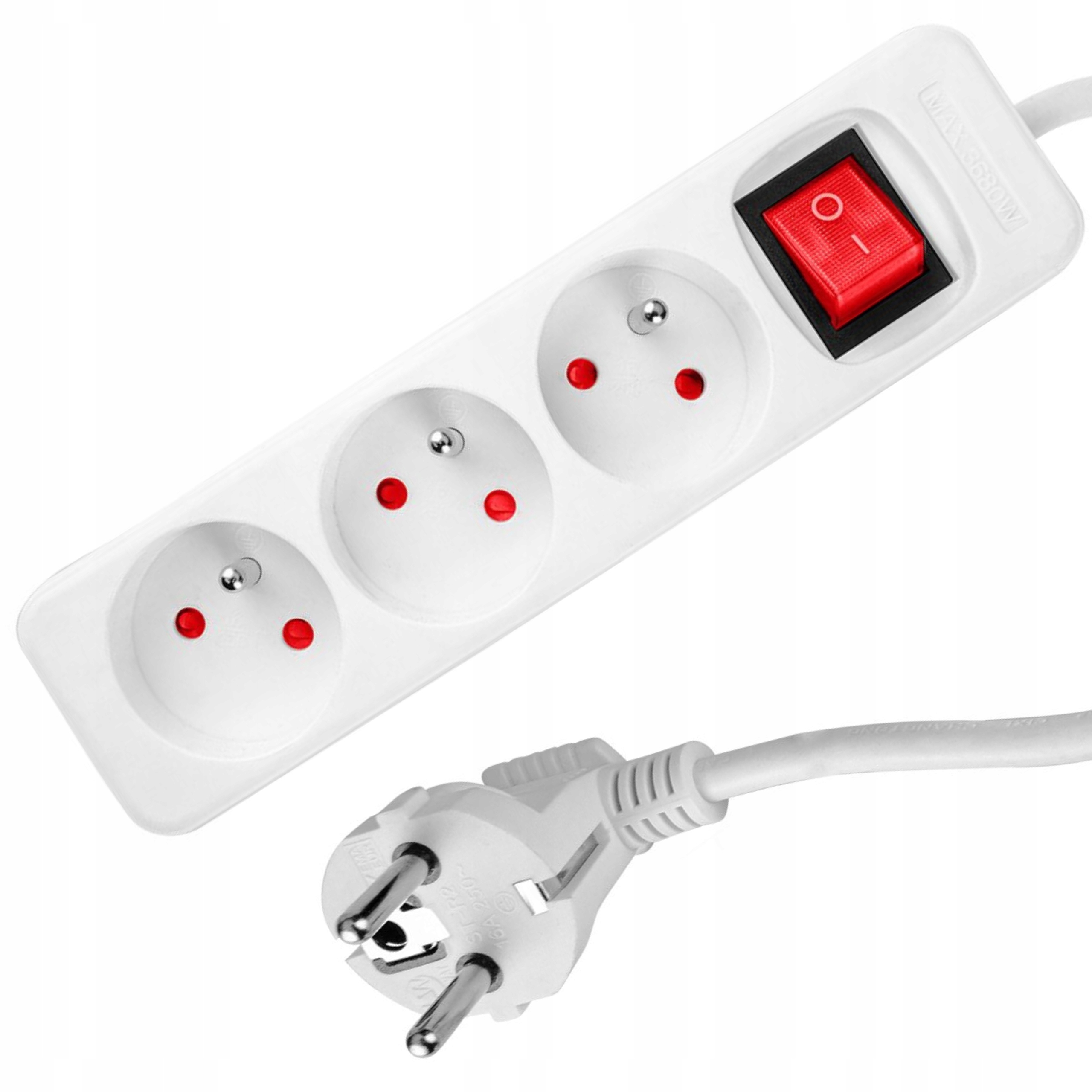 Wygodny przełącznik ON/OFF dla łatwego zarządzania zasilaniem