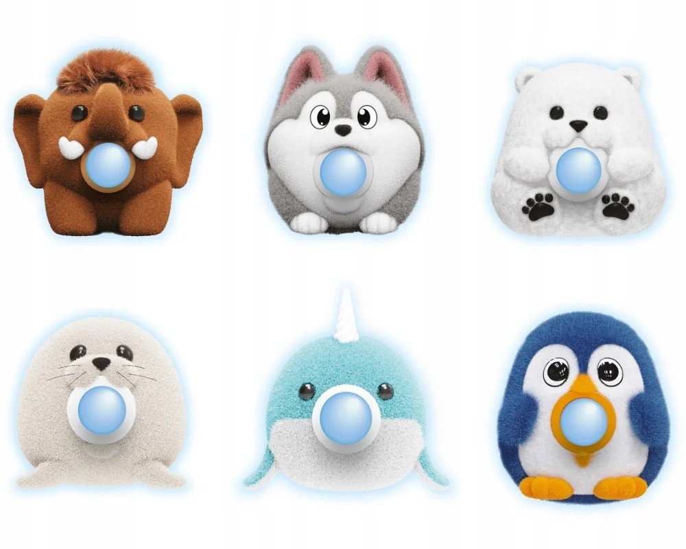 Urocze pluszaki-zwierzątka z serii Arktyczni Przyjaciele
