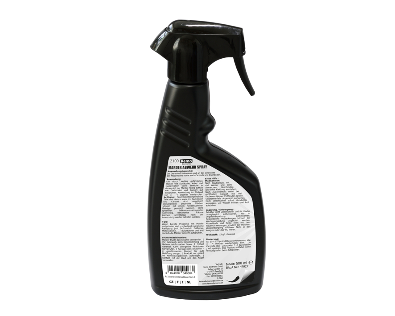 Łatwość użycia – Jak aplikować płyn Kemo Z100