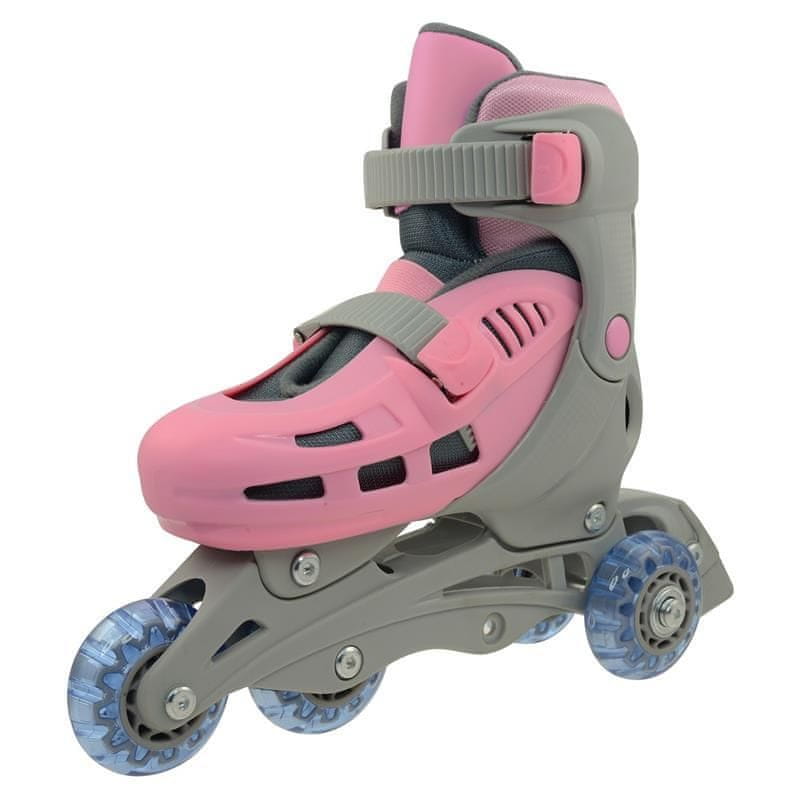 Wrotki Rulyt Triskate Size S 31-34 Różowe – Idealne dla młodych rolkarzy