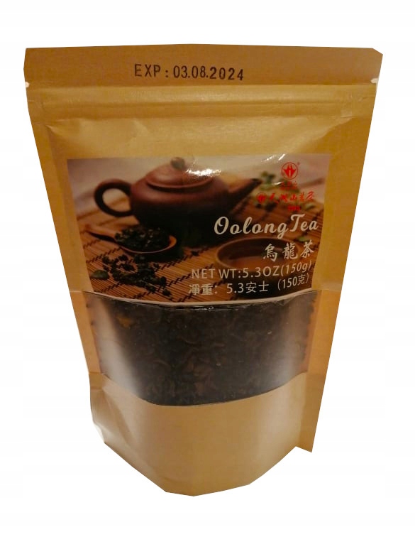 Herbata liściasta Oolong Tea 150g - Tian Hu Shan – Doskonały wybór dla miłośników herbaty