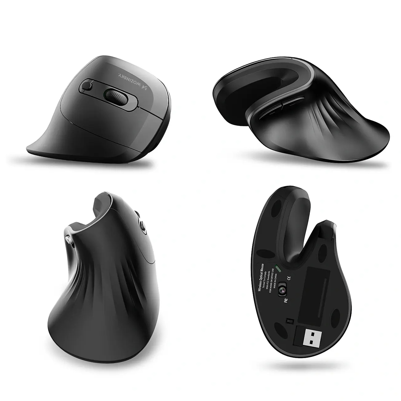 Bezprzewodowa mysz ergonomiczna Wozinsky WWM-1076 – Komfort i styl w jednym