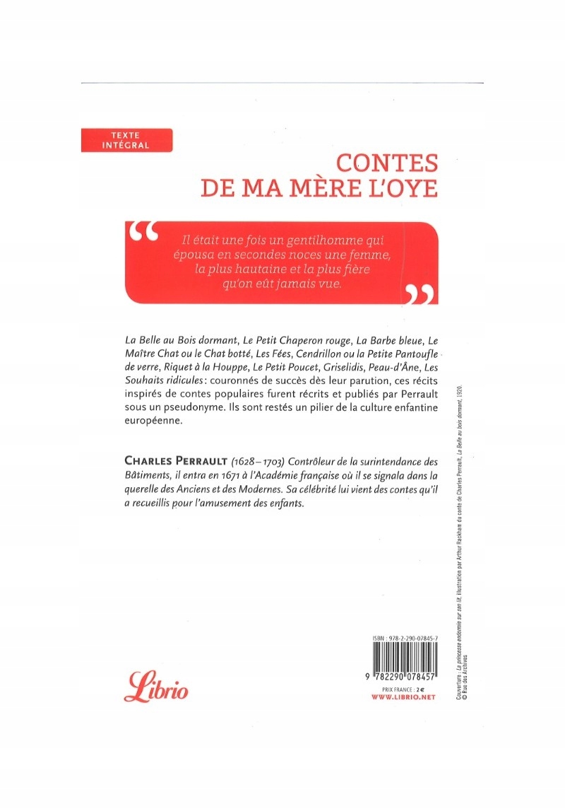 Zbiór barokowych baśni Charlesa Perraulta