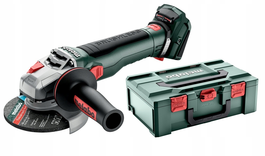 Szlifierka Metabo WB 18 LT BL 11-125 Quick – Wydajność i mobilność w jednym