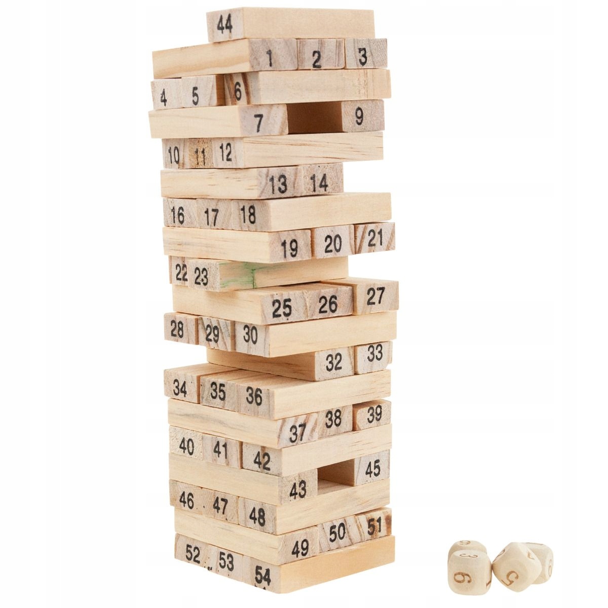 AP64 DREWNIANA GRA CHWIEJĄCA SIĘ WIEŻA – Zabawna i wciągająca gra dla całej rodziny