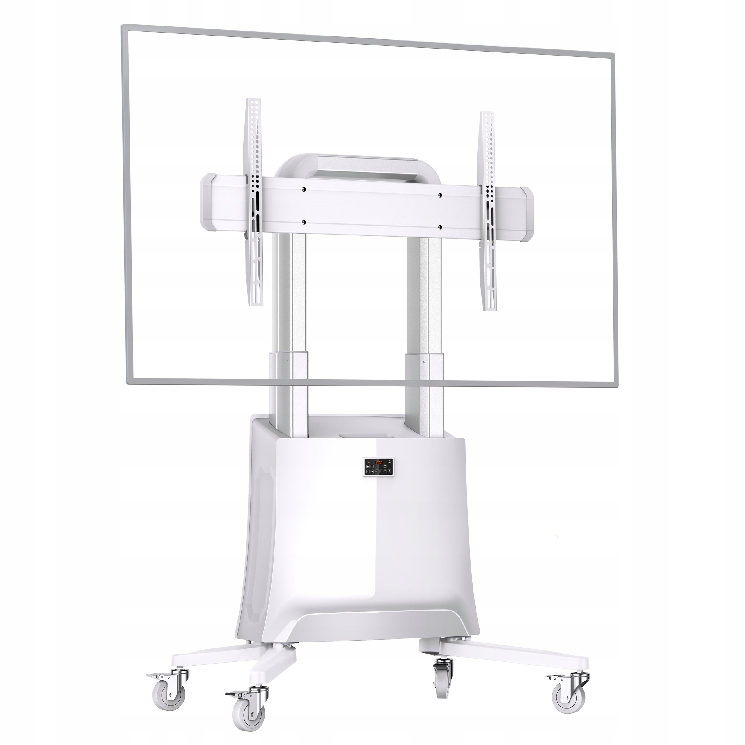 G100W - Profesjonalny elektryczny mobilny stojak TV wózek do telewizorów LCD LED 60