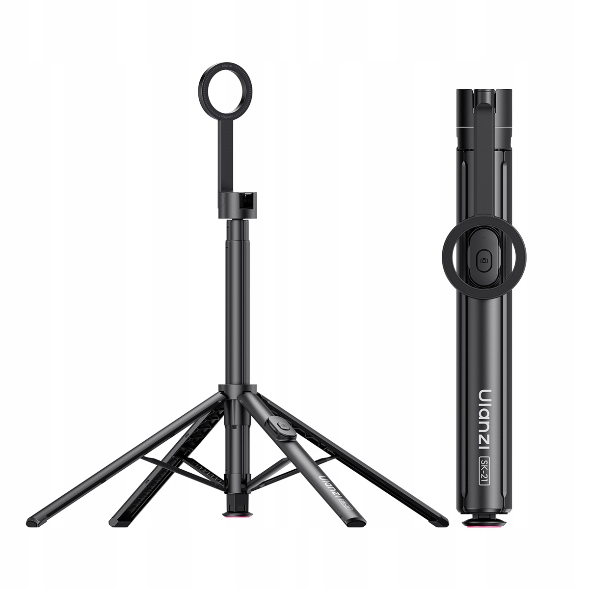 Statyw Auto-open 180cm + Kijek Selfie Stick Magsafe – Idealne akcesoria do fotografii