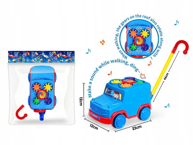 Pchacz auto Bigtoys BTOCZ6067 – Radość i rozwój dla najmłodszych
