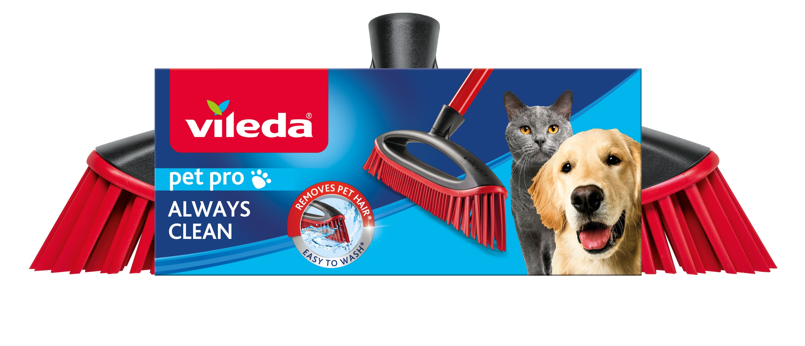 Vileda Pet Pro Wkład do szczotki do sierści i włosów Always Clean – Idealne rozwiązanie dla właścicieli zwierząt