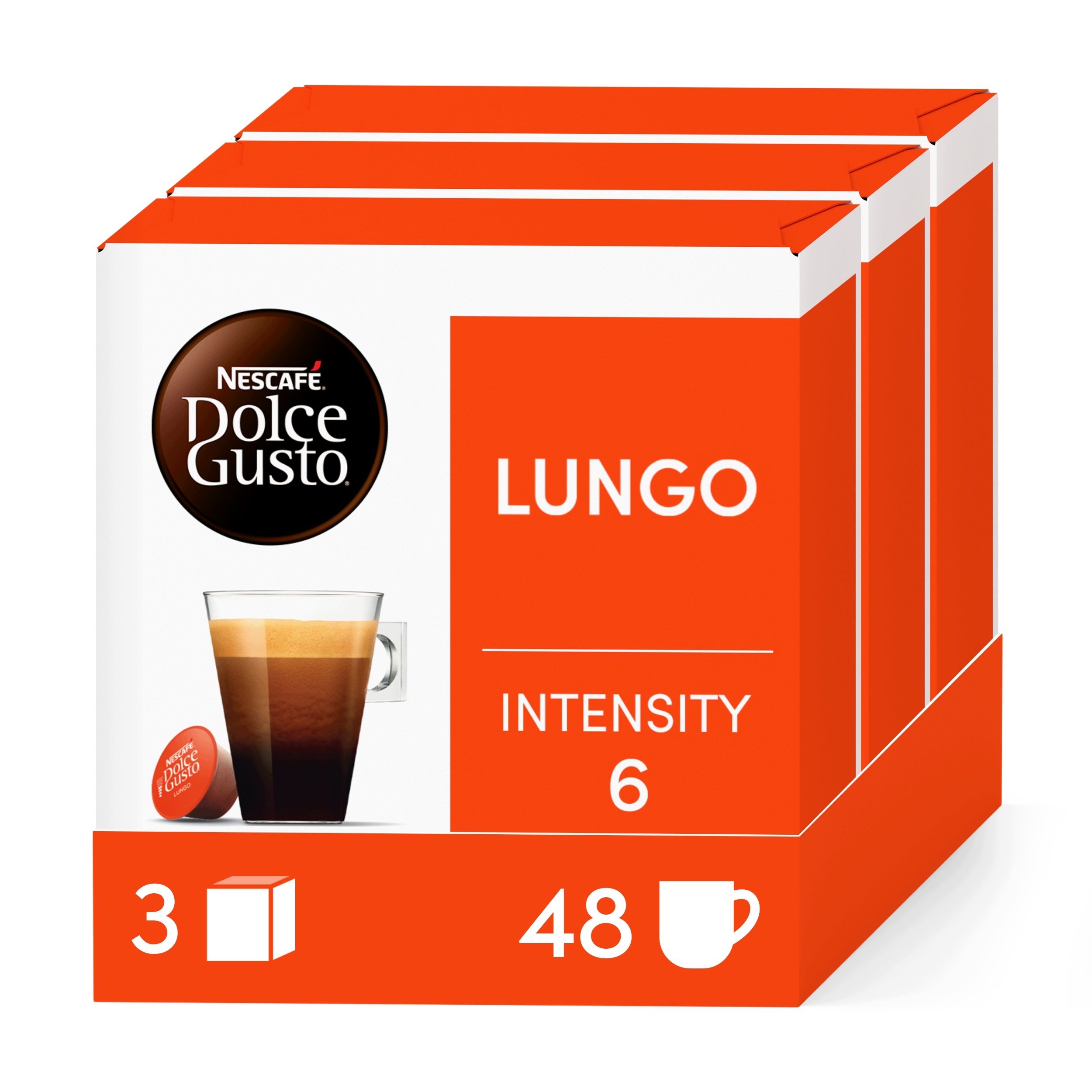 Opakowanie 48 kapsułek do ekspresów NESCAFÉ Dolce Gusto