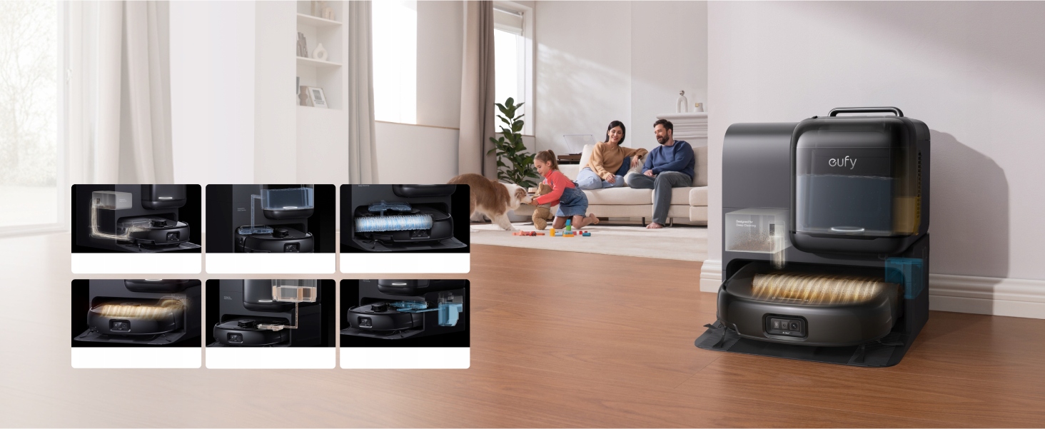 Wydajność i pojemność – Zbiornik na kurz i wodę