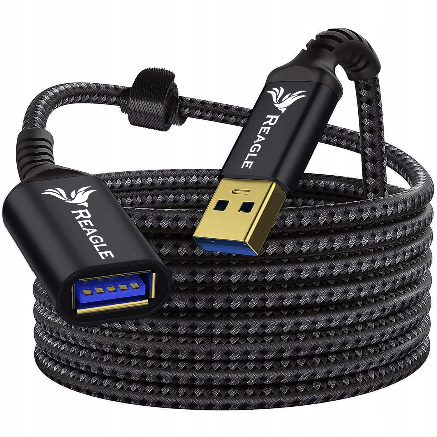 Przedłużacz USB-A 3 m Czarny – Wydajne połączenie dla Twoich urządzeń