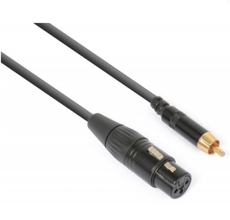 Kabel Converter XLR [F] - RCA [M] 15 cm – Wysokiej jakości rozwiązanie audio