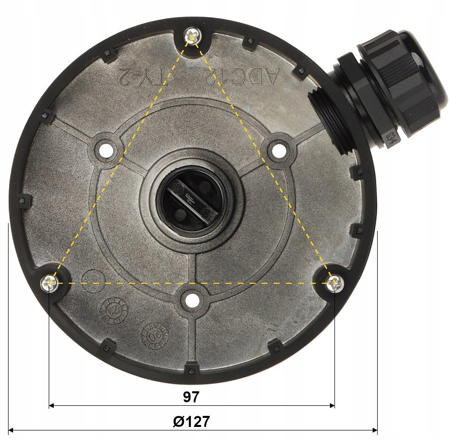 Funkcjonalność ukrycia kabli – Ułatwiony montaż
