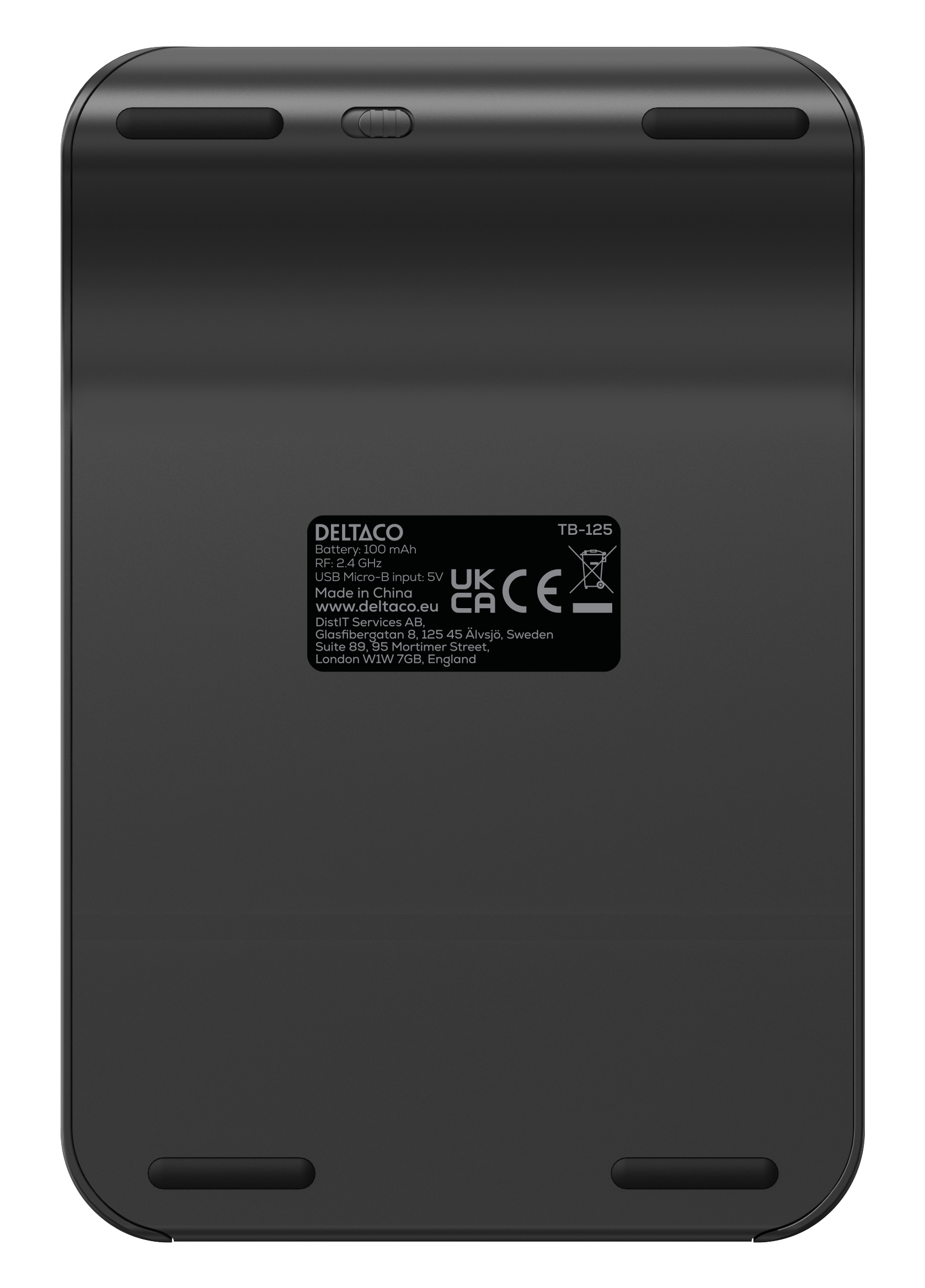 Kompaktowe wymiary – Idealna do każdego biura (89 x 132 x 16 mm)