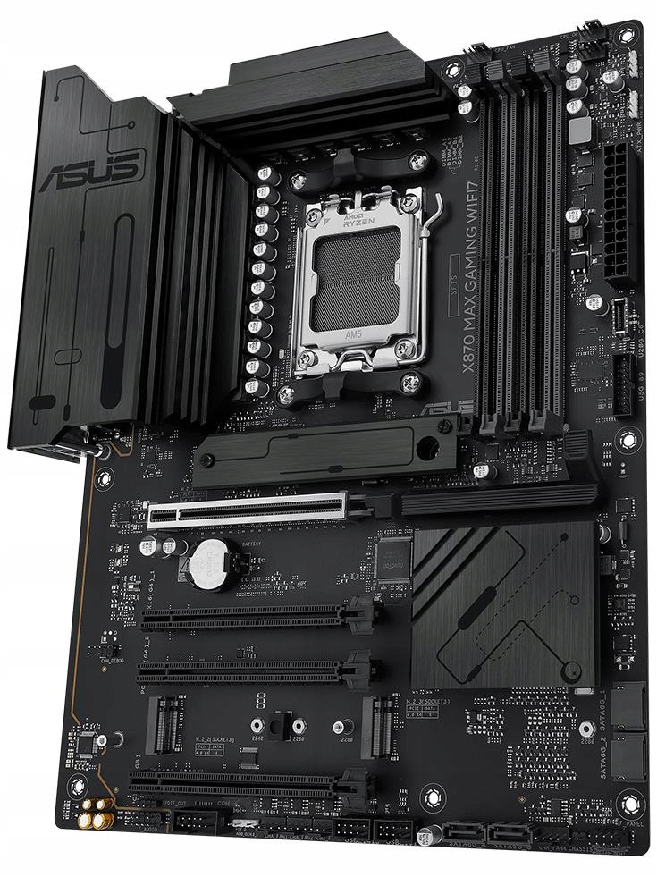 Płyta główna Asus AMD X870 Max Gaming Wi-Fi7 SAM5 ATX – Wydajność i nowoczesność w jednym