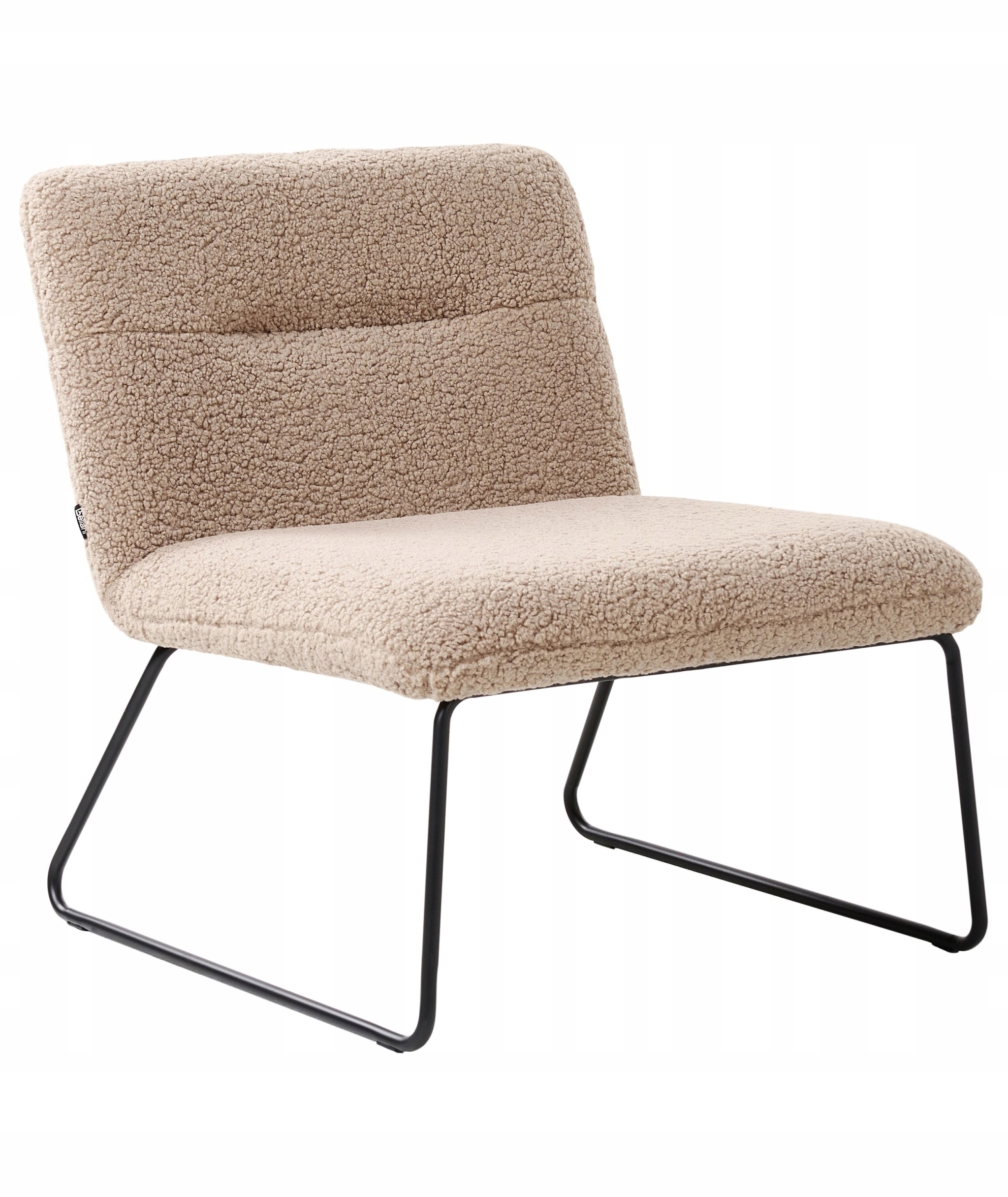 Fotel COTULLA Boucle Beżowy – Stylowy element Twojego wnętrza