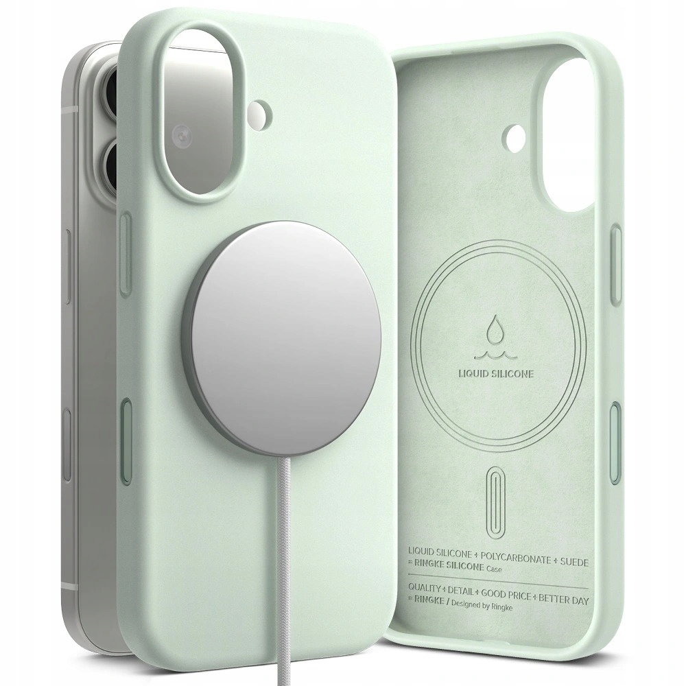 Etui Ringke Silicone Magnetic MagSafe do Apple iPhone 17 – Styl i ochrona w jednym