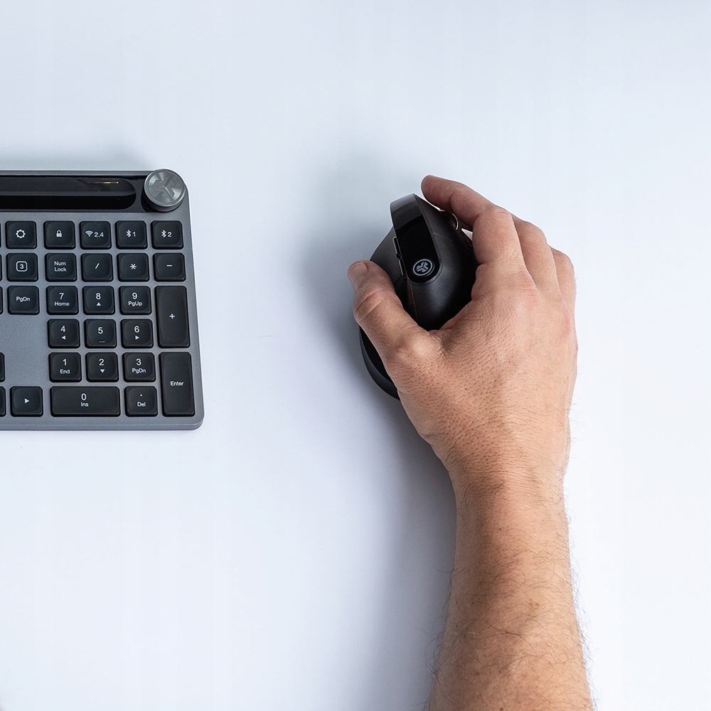 Ergonomiczny pionowy design dla zdrowia dłoni