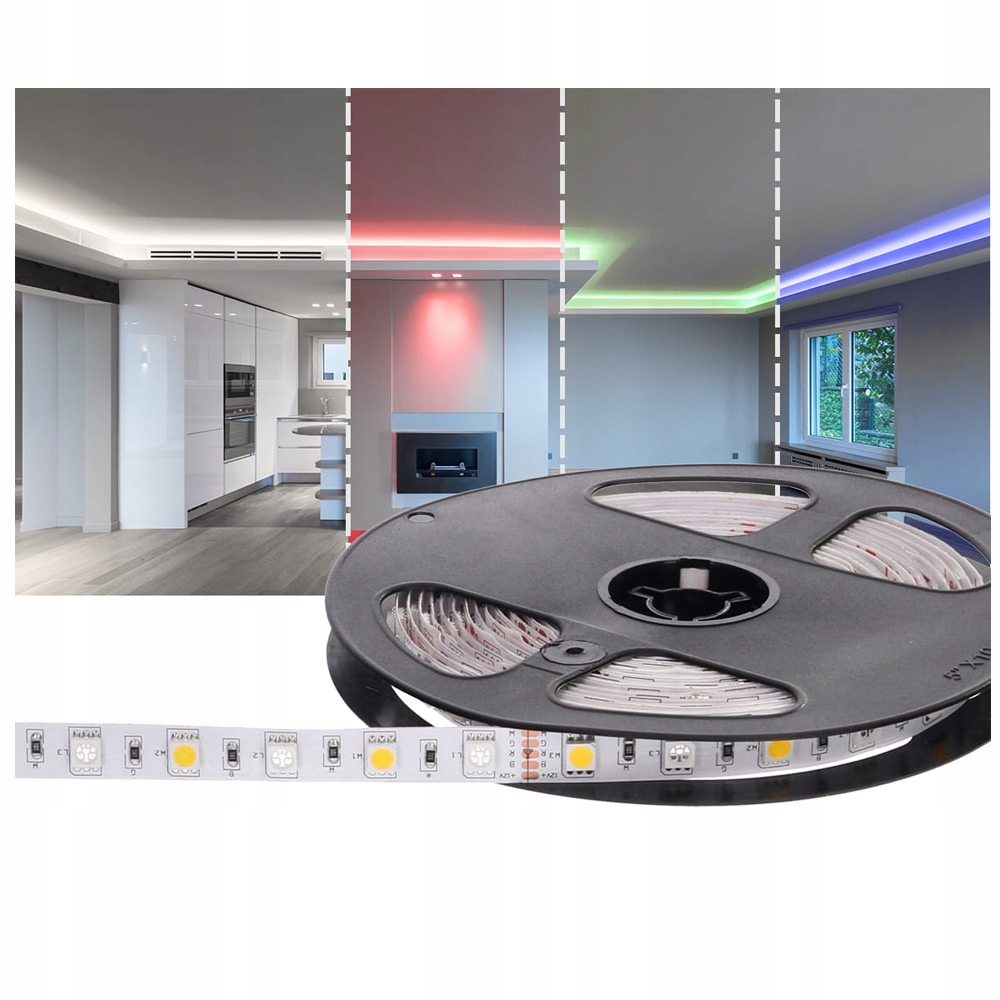 Barwa światła RGB i biała ciepła – Stwórz wyjątkową atmosferę