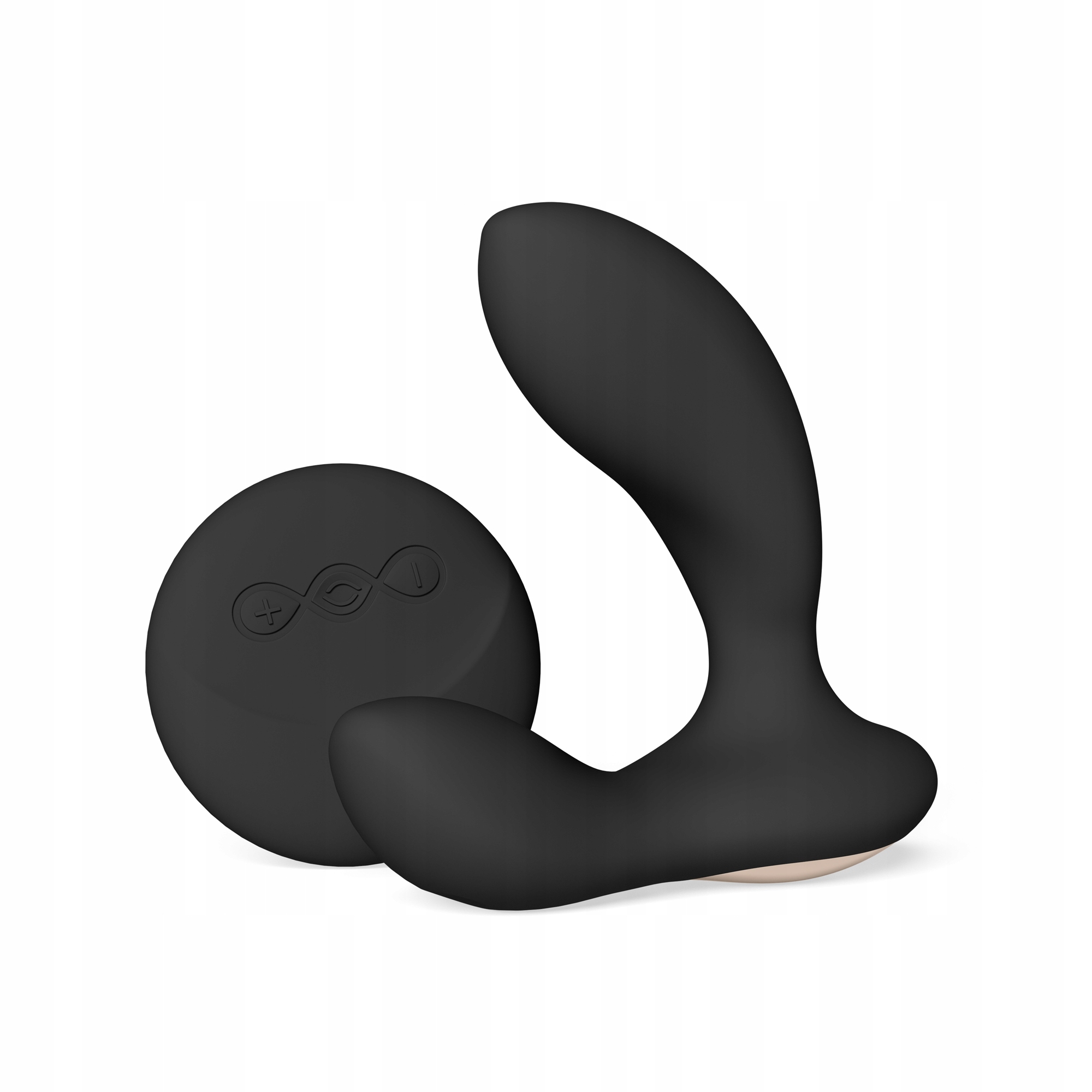 Lelo Hugo 2 Remote Juodas – Zdalnie sterowany masażer prostaty