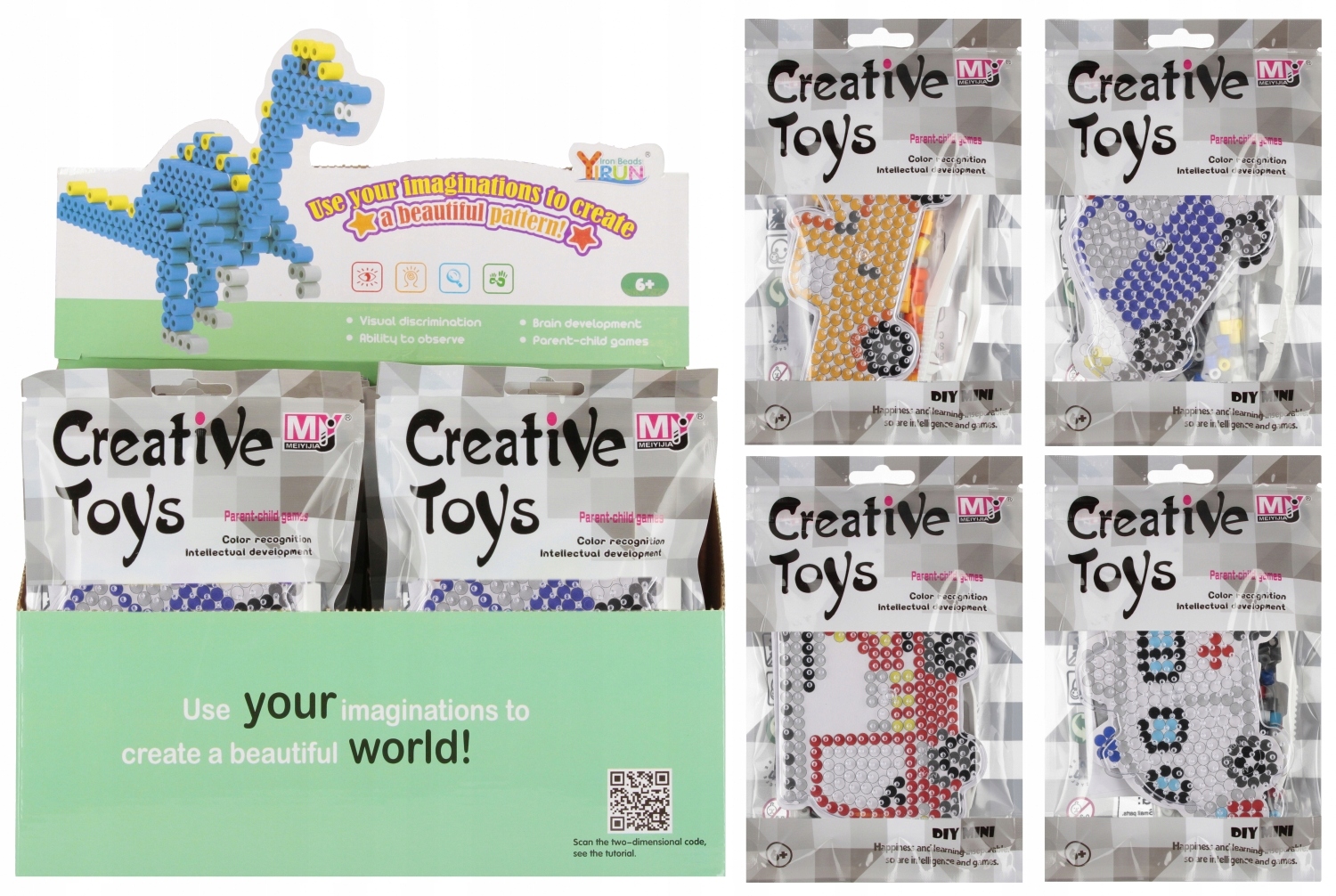 Mega Creative Koraliki do Zgrzewania Pojazdy – Kreatywna zabawa dla dzieci