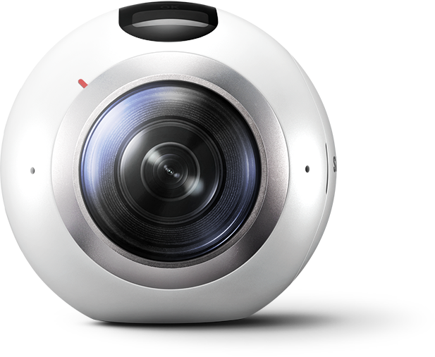 Gear 360 pokazany od przodu
