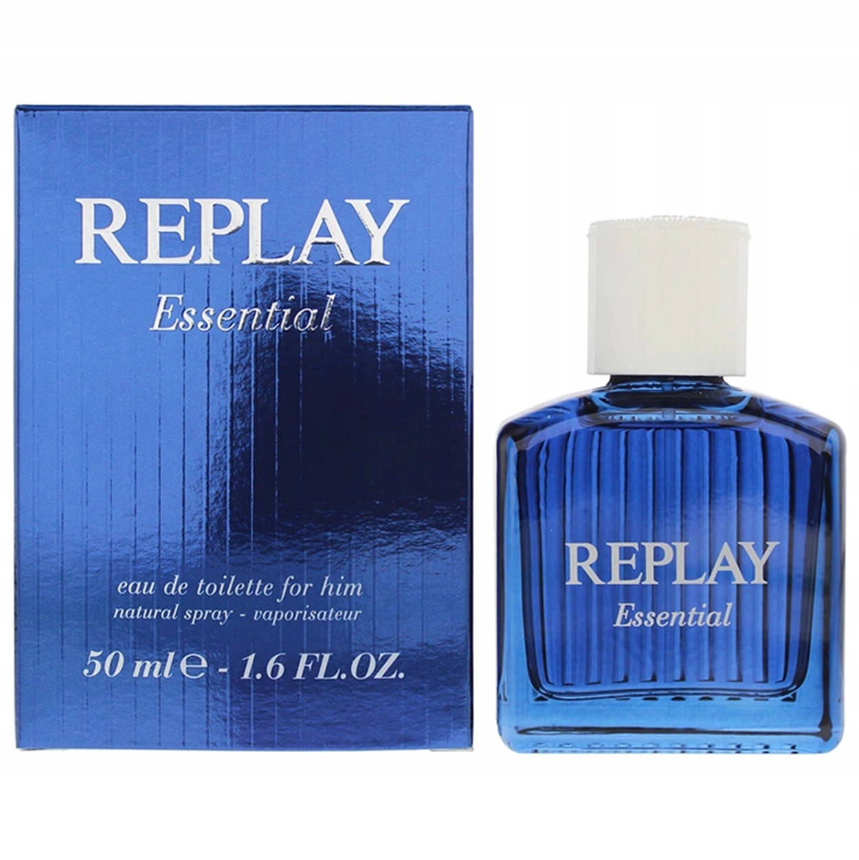 Replay Essential for Him - Woda toaletowa EDT 50 ml dla mężczyzn