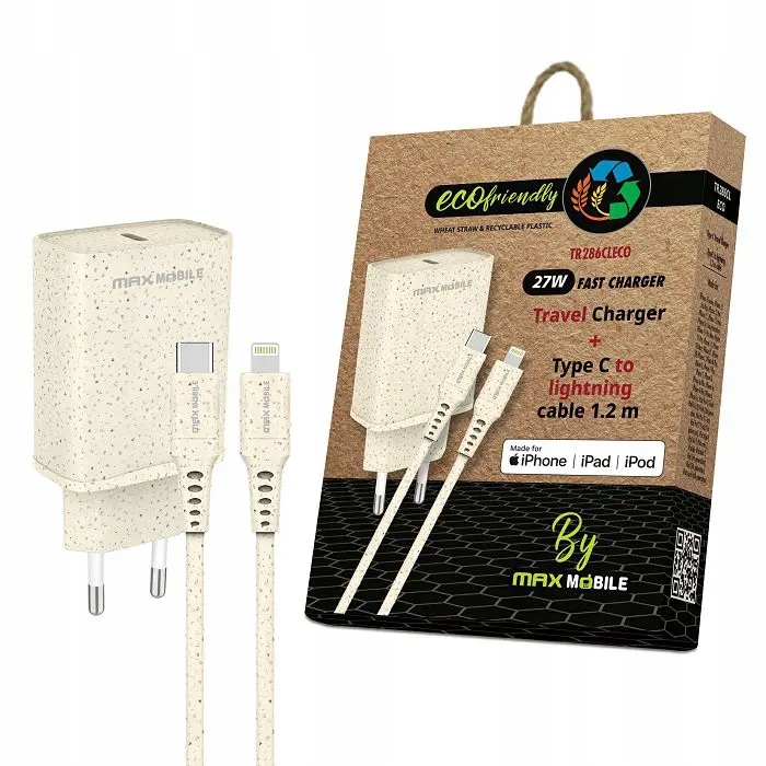 Ładowarka sieciowa Max Mobile Fast Charger TR286CLECO – Szybkie ładowanie w zasięgu ręki