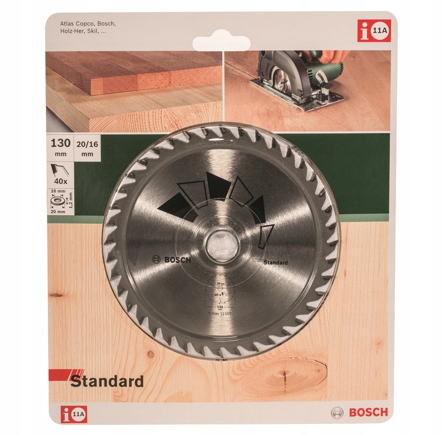 Tarcza Pilarska GT WO H 130x20-40 – Idealne narzędzie do cięcia drewna