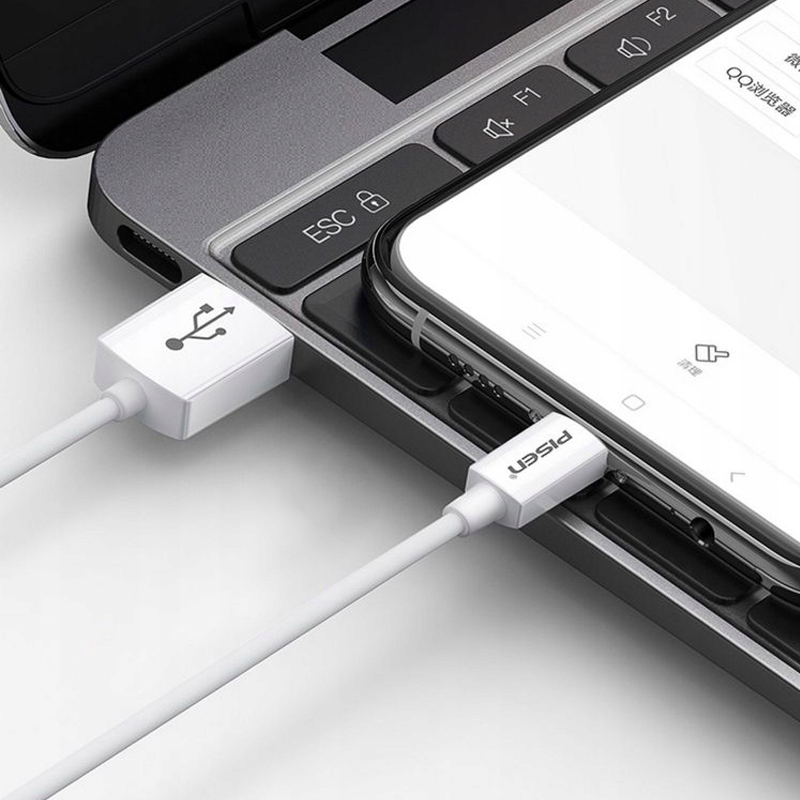 Szybki Kabel USB C Pisen 1M – Idealne rozwiązanie do ładowania i transmisji danych