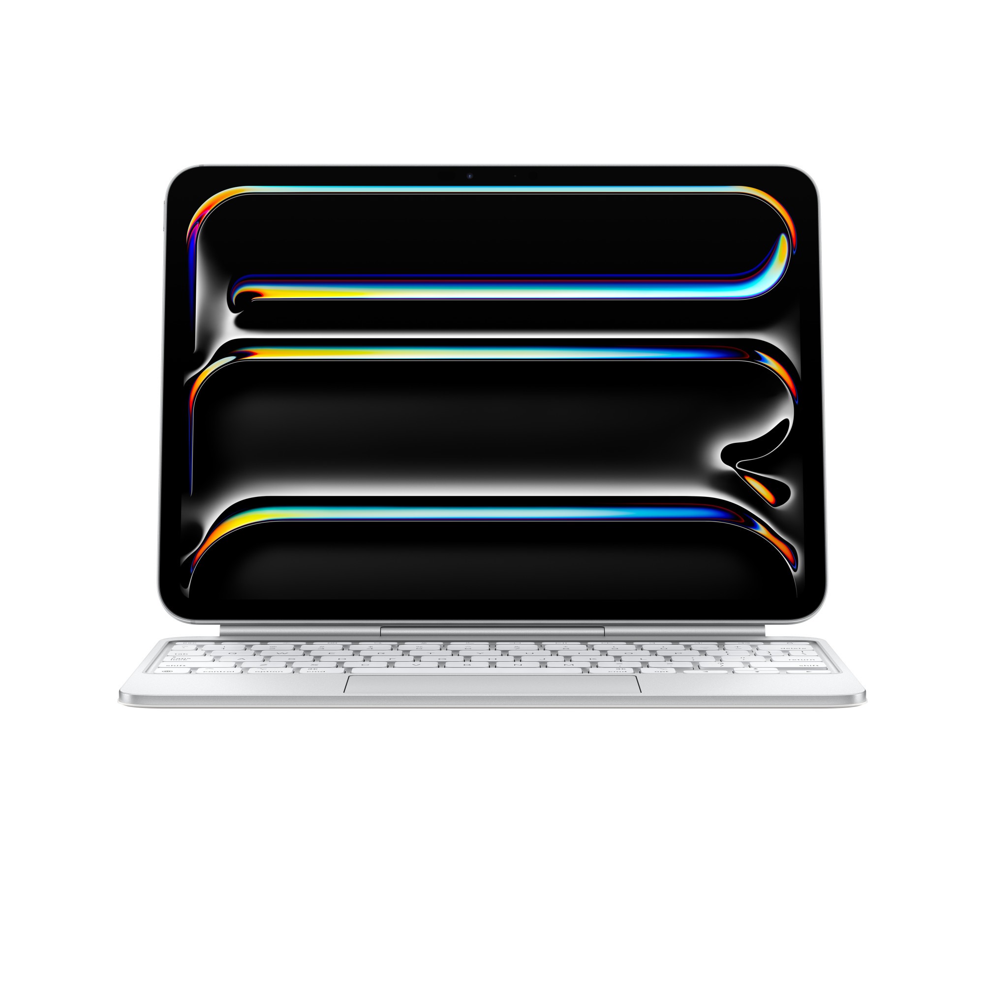 Klawiatura Magic Keyboard do iPada Pro 11 cali (M4) - Biała wersja angielska (USA)