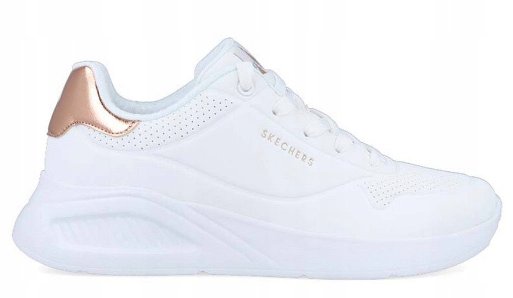 Buty SKECHERS Uno Lite - SHIMMER ALONG (177291-WHT) – Styl i komfort na co dzień