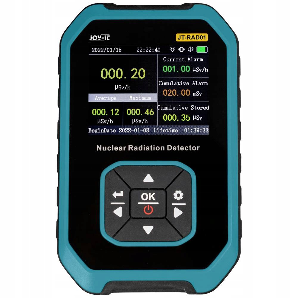 Główne cechy licznika Geigera