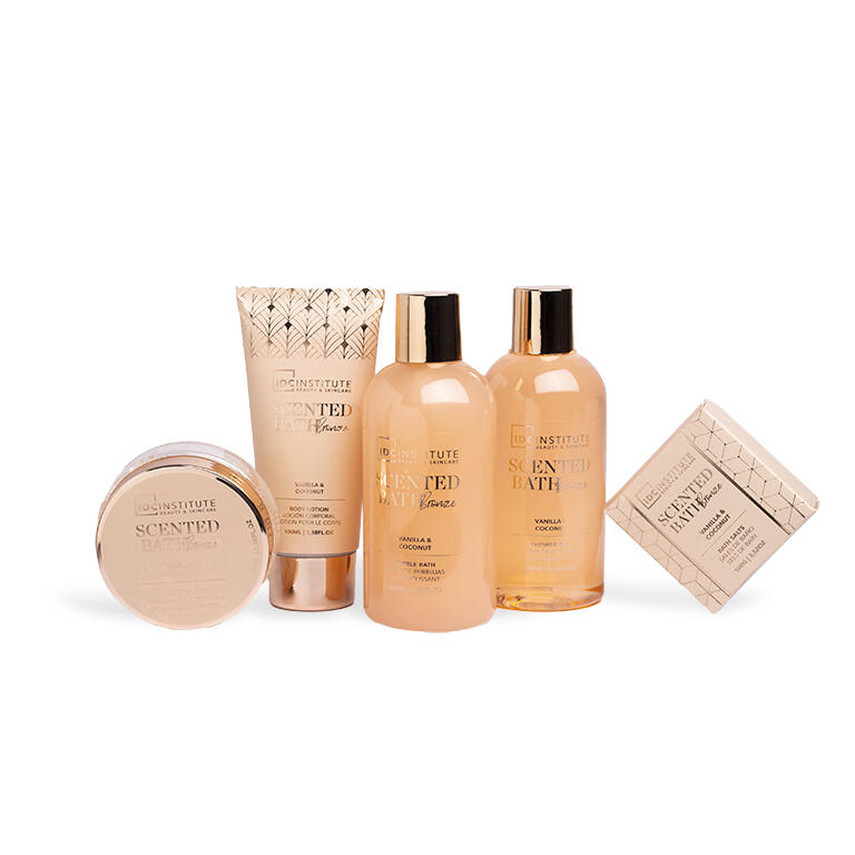 Zestaw do kąpieli z aromatem wanilii i kokosa