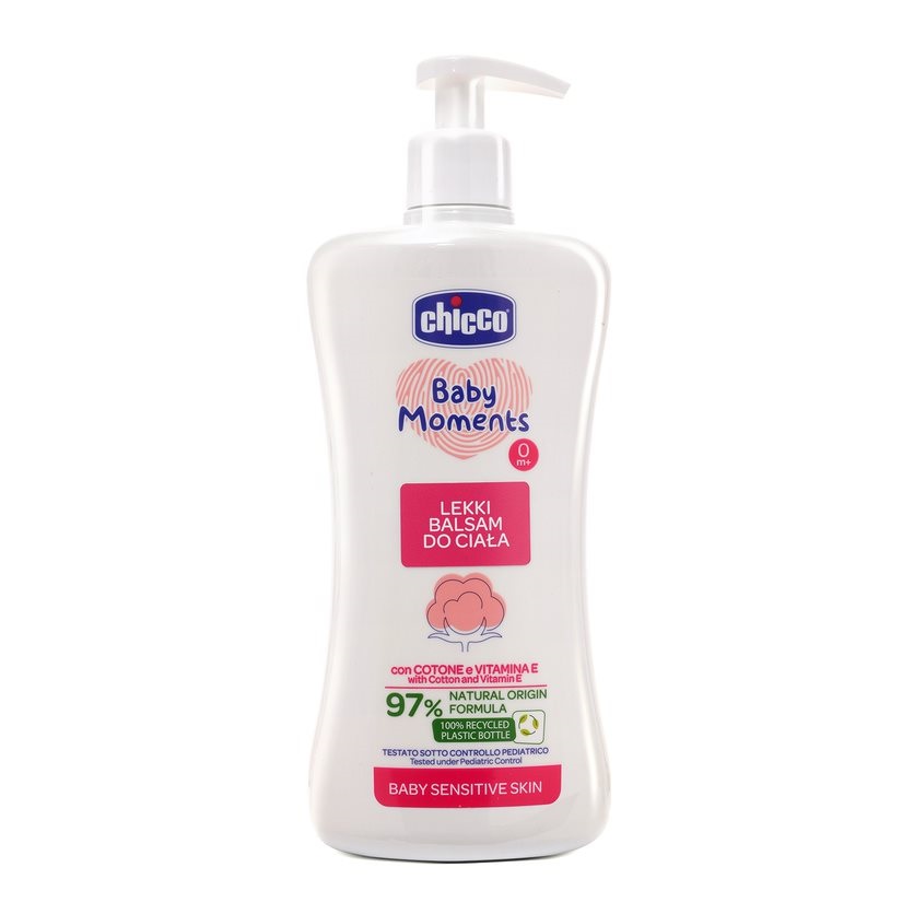Lekki Balsam do Ciała CHICCO 500ML – Idealna pielęgnacja dla wrażliwej skóry dziecka